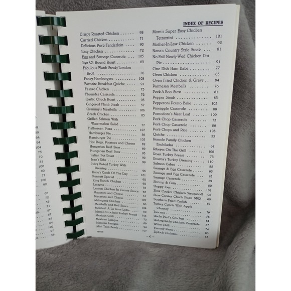 High Point Friends School and Meeting Cookbook High Point NC 2006 Local Recipes - Picture 9 of 16